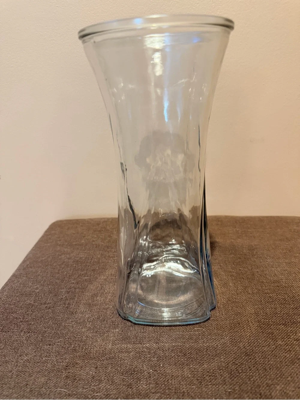 Clear Glass Flared Vase - Home Accents